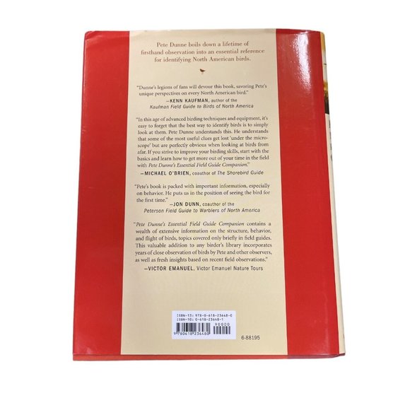 Pete Dunne's Essential Field Guide Companion A Comprehensive Resource for Birdin - Picture 2 of 4